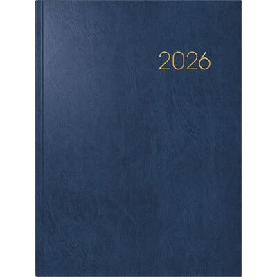 BRUNNEN Agenda 797 2026, 168 x 240 mm, en plastique, bleu - Publicité BRUNNEN Agenda 797 2026, 168 x 240 mm, en plastique, bleu - Publicité
