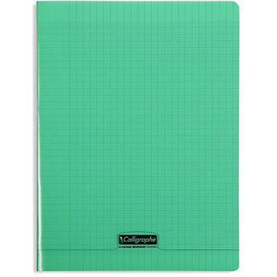 Calligraphe 18365C Un Cahier Agrafé Vert (une Marque de Clairefontaine) A4 21x29,7 cm 192 Pages Grands Carreaux Papier Blanc 90 g Couverture Polypro Transparent - Publicité Calligraphe 18365C Un Cahier Agrafé Vert (une Marque de Clairefontaine) A4 21x29,7 cm 192 Pages Grands Carreaux Papier Blanc 90 g Couverture Polypro Transparent - Publicité