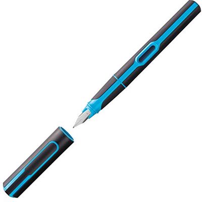 Pelikan 801263 Stylo plume Style fluo plume M Bleu néon - Publicité Pelikan 801263 Stylo plume Style fluo plume M Bleu néon - Publicité