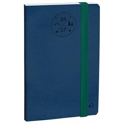 QUO VADIS Agenda 2026-2027 Président SD ML Everest Bleu denim 21x27 cm - Publicité QUO VADIS Agenda 2026-2027 Président SD ML Everest Bleu denim 21x27 cm - Publicité