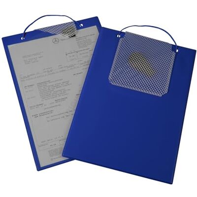 Eichner AUFTRAGSTASCHE blau 10 Stück A4 mit Schlüsselfach - Publicité Eichner AUFTRAGSTASCHE blau 10 Stück A4 mit Schlüsselfach - Publicité