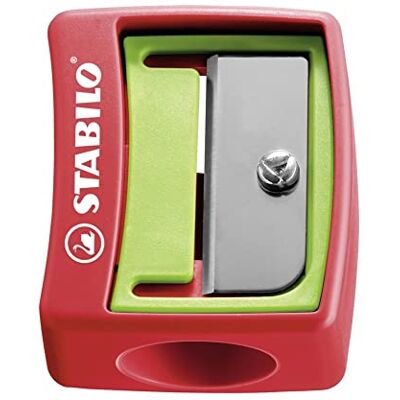 STABILO Taille crayon pour crayons de couleur woody 3in1 Taille-crayon avec sécurité enfant - Publicité STABILO Taille crayon pour crayons de couleur woody 3in1 Taille-crayon avec sécurité enfant - Publicité
