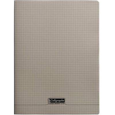 Calligraphe 18386C Un Cahier Agrafé Gris (une Marque de Clairefontaine) 24x32 cm 96 Pages Petits Carreaux Papier Blanc 90 g Couverture Polypro Transparent - Publicité Calligraphe 18386C Un Cahier Agrafé Gris (une Marque de Clairefontaine) 24x32 cm 96 Pages Petits Carreaux Papier Blanc 90 g Couverture Polypro Transparent - Publicité