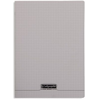 Calligraphe 18336C Un Cahier Agrafé Gris (une Marque de Clairefontaine) A4 21x29,7 cm 96 Pages Petits Carreaux Papier Blanc 90 g Couverture Polypro Transparent - Publicité Calligraphe 18336C Un Cahier Agrafé Gris (une Marque de Clairefontaine) A4 21x29,7 cm 96 Pages Petits Carreaux Papier Blanc 90 g Couverture Polypro Transparent - Publicité