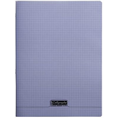 Calligraphe 18387C Un Cahier Agrafé Violet (une Marque de Clairefontaine) 24x32 cm 96 Pages Petits Carreaux Papier Blanc 90 g Couverture Polypro Transparent - Publicité Calligraphe 18387C Un Cahier Agrafé Violet (une Marque de Clairefontaine) 24x32 cm 96 Pages Petits Carreaux Papier Blanc 90 g Couverture Polypro Transparent - Publicité