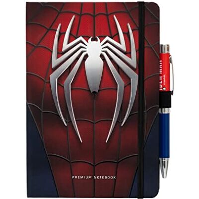 Grupo Erik Carnet De Notes Marvel, Spider-Man Avec Stylo Carnet Pointillé Format A5 Notebook Pointillé, Notebook, Journal Intime, Fournitures Scolaires, CBA5011 - Publicité Grupo Erik Carnet De Notes Marvel, Spider-Man Avec Stylo Carnet Pointillé Format A5 Notebook Pointillé, Notebook, Journal Intime, Fournitures Scolaires, CBA5011 - Publicité