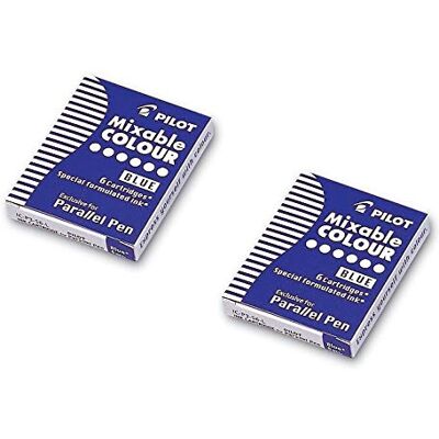 PILOT Lot de 2 cartouches d'encre Parallel Pen bleues - Publicité PILOT Lot de 2 cartouches d'encre Parallel Pen bleues - Publicité