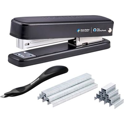 Bostitch Titan Agrafeuse en métal robuste, capacité de 50 feuilles avec 1250 agrafes et extracteur d'agrafes ergonomique, agrafage sans bourrage, agrafeuse à bande complète pour bureau, bureau et - Publicité Bostitch Titan Agrafeuse en métal robuste, capacité de 50 feuilles avec 1250 agrafes et extracteur d'agrafes ergonomique, agrafage sans bourrage, agrafeuse à bande complète pour bureau, bureau et - Publicité