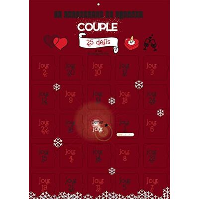 Unknown - Calendrier de l'Avent pour couples - 25 défis - cadeau romantique - Publicité Unknown - Calendrier de l'Avent pour couples - 25 défis - cadeau romantique - Publicité