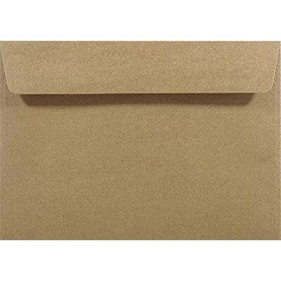 Netuno 25 enveloppes brunes en papier kraft C5 162 x 229 mm rabat droit enveloppes papier naturel enveloppe vintage pour lettres invitations cartes de vœux mariage anniversaire Noël documents - Publicité Netuno 25 enveloppes brunes en papier kraft C5 162 x 229 mm rabat droit enveloppes papier naturel enveloppe vintage pour lettres invitations cartes de vœux mariage anniversaire Noël documents - Publicité
