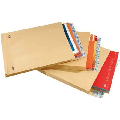 GPV Paquet de 50 Sac à soufflet Format (280x410x90 mm), sans fenêtre, qualité papier kraft : 120 g/m2 - Publicité GPV Paquet de 50 Sac à soufflet Format (280x410x90 mm), sans fenêtre, qualité papier kraft : 120 g/m2 - Publicité