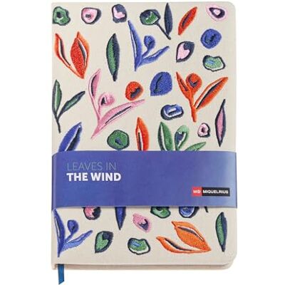 Miquelrius - Libreta A5 Leaves in the Wind - A5 - Notebook - Publicité Miquelrius - Libreta A5 Leaves in the Wind - A5 - Notebook - Publicité