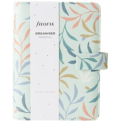 Filofax Botanical Personal Organiseur Mint - Publicité Filofax Botanical Personal Organiseur Mint - Publicité