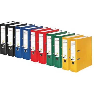FALKEN Classeur Rigide DIN A4 10er Pack breit couleurs assorties - Publicité FALKEN Classeur Rigide DIN A4 10er Pack breit couleurs assorties - Publicité