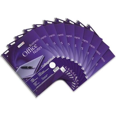 LANDRE Landré Cahier A4 perforé 80 pages lot de 10 - Publicité LANDRE Landré Cahier A4 perforé 80 pages lot de 10 - Publicité
