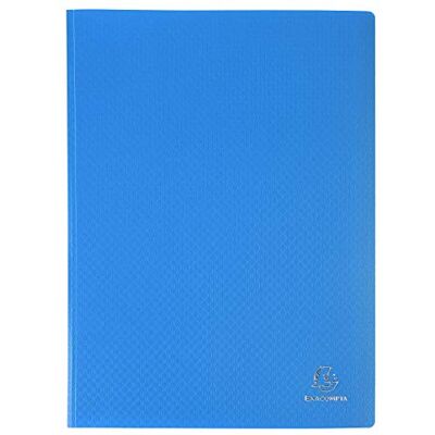 Exacompta Réf. 8520E 1 Protège-documents OPAK 20 pochettes grainées antireflet 40 vues pour format A4 dimensions 24 x 32 cm couverture en polypro souple 8 couleurs aléatoires - Publicité Exacompta Réf. 8520E 1 Protège-documents OPAK 20 pochettes grainées antireflet 40 vues pour format A4 dimensions 24 x 32 cm couverture en polypro souple 8 couleurs aléatoires - Publicité