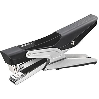 Rapid Pince-Agrafeuse F1, Pour Agrafes 24/6 et 26/6mm, Capacité 20 Feuilles, Métal et Plastique, Noir, 5000287 - Publicité Rapid Pince-Agrafeuse F1, Pour Agrafes 24/6 et 26/6mm, Capacité 20 Feuilles, Métal et Plastique, Noir, 5000287 - Publicité