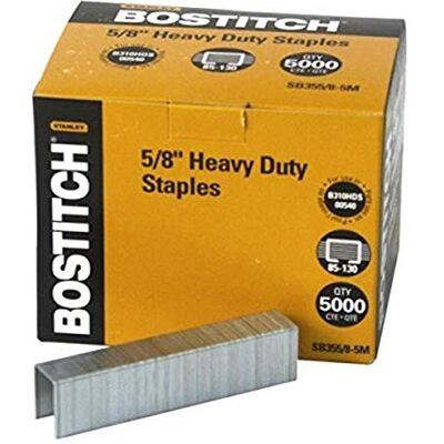 Bostitch Heavy Duty Premium Agrafes 5000 per Box acier - Publicité Bostitch Heavy Duty Premium Agrafes 5000 per Box acier - Publicité