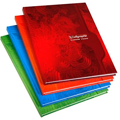 Calligraphe 7282C Un Cahier Brochure Rembordée Rigide (une Marque de Clairefontaine) 24x32 cm 192 Pages Grands Carreaux Papier 70 g Couverture Carte Recyclée Vernie Couleur Aléatoire - Publicité Calligraphe 7282C Un Cahier Brochure Rembordée Rigide (une Marque de Clairefontaine) 24x32 cm 192 Pages Grands Carreaux Papier 70 g Couverture Carte Recyclée Vernie Couleur Aléatoire - Publicité
