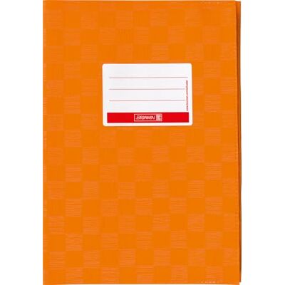 BRUNNEN Protège-cahier A4 orange avec bouclier par pièce - Publicité BRUNNEN Protège-cahier A4 orange avec bouclier par pièce - Publicité