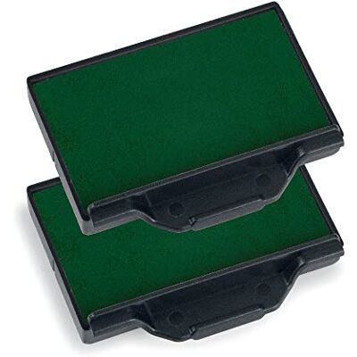 Trodat Lot de 2 Cassettes encreur de rechange pour tampon 6/53D Vert - Publicité Trodat Lot de 2 Cassettes encreur de rechange pour tampon 6/53D Vert - Publicité