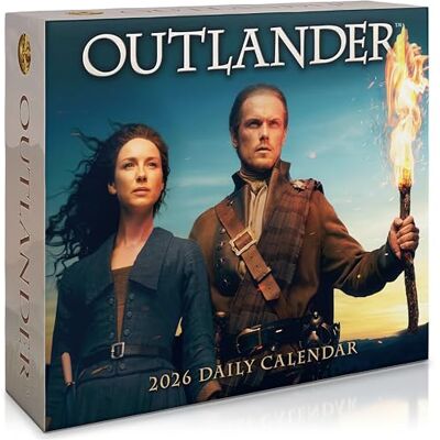 SELLERS PUBLISHING, INC. Outlander 2026 Daily Desk Calendar, Boxed Page-a-Day Calendar with Quotes & Images from The Beloved TV Series - Publicité SELLERS PUBLISHING, INC. Outlander 2026 Daily Desk Calendar, Boxed Page-a-Day Calendar with Quotes & Images from The Beloved TV Series - Publicité