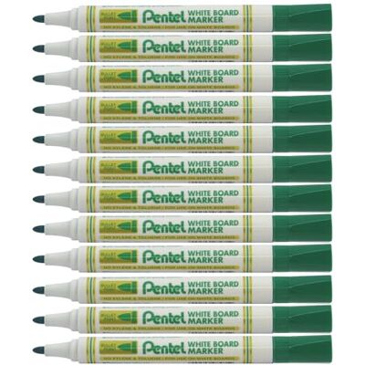 Marqueur Tableau Blanc Pentel MW85 Vert Pointe Ronde - Marqueur Tableau Blanc - Publicité Marqueur Tableau Blanc Pentel MW85 Vert Pointe Ronde - Marqueur Tableau Blanc - Publicité