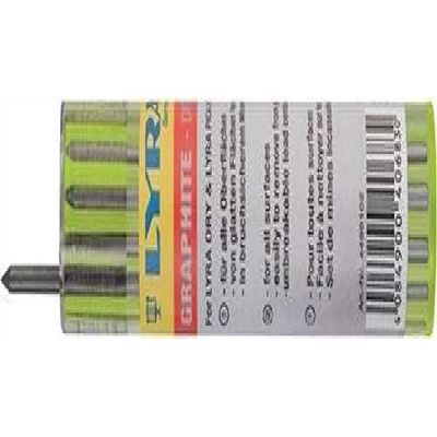 LYRA L4499102-10-1 Dry Lot de 10 mines de rechange Graphite - Publicité LYRA L4499102-10-1 Dry Lot de 10 mines de rechange Graphite - Publicité