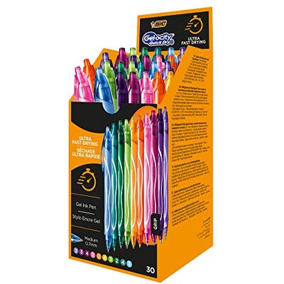 BIC Lot de 30 stylos à bille 900 x 600 mm Multicolore - Publicité BIC Lot de 30 stylos à bille 900 x 600 mm Multicolore - Publicité