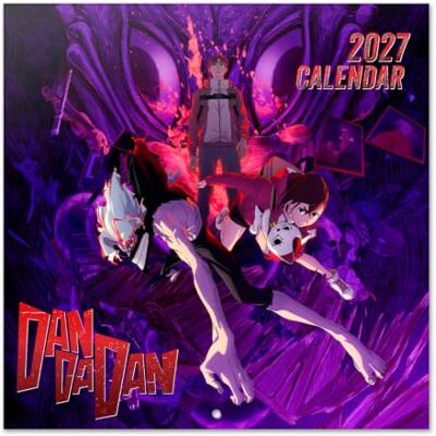 Grupo Erik Calendrier 2027 Mural Dan Da Dan, Calendrier 2027 Anime Calendrier Mensuel 2027 De Janvier à Décembre 2027 30 x 60 cm Multilingue avec Français inclus Mini Poster Inclus - Publicité Grupo Erik Calendrier 2027 Mural Dan Da Dan, Calendrier 2027 Anime Calendrier Mensuel 2027 De Janvier à Décembre 2027 30 x 60 cm Multilingue avec Français inclus Mini Poster Inclus - Publicité