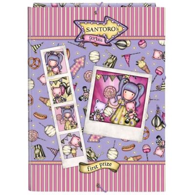 safta -Classeur Folio 3 rabats Gorjuss Fairground First Prize 26 x 33,5 x 2,5 cm, Multicolore (522217068) - Publicité safta -Classeur Folio 3 rabats Gorjuss Fairground First Prize 26 x 33,5 x 2,5 cm, Multicolore (522217068) - Publicité