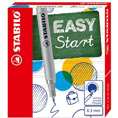 Recharge STABILO 6870/041-20 Bleu Fin - Recharge pour Stylo - Publicité Recharge STABILO 6870/041-20 Bleu Fin - Recharge pour Stylo - Publicité