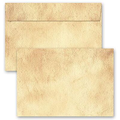 Paper-Media Enveloppes de motif Vieux papier, ANTIQUE 10 enveloppes DIN C6 (162x114 mm) - Publicité Paper-Media Enveloppes de motif Vieux papier, ANTIQUE 10 enveloppes DIN C6 (162x114 mm) - Publicité