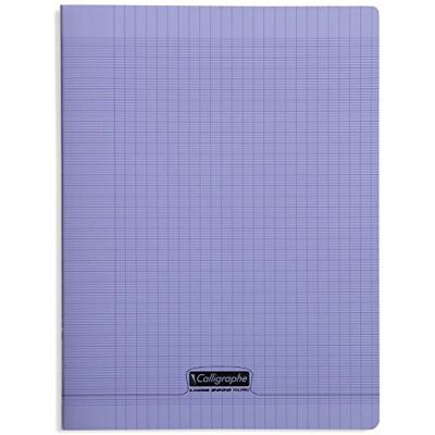 Calligraphe 18367C Un Cahier Agrafé Violet (une Marque de Clairefontaine) A4 21x29,7 cm 192 Pages Grands Carreaux Papier Blanc 90 g Couverture Polypro Transparent - Publicité Calligraphe 18367C Un Cahier Agrafé Violet (une Marque de Clairefontaine) A4 21x29,7 cm 192 Pages Grands Carreaux Papier Blanc 90 g Couverture Polypro Transparent - Publicité