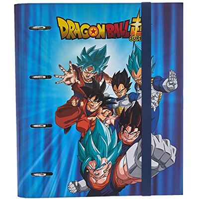 Grupo Erik Classeur à anneaux A4 Dragon Ball Ensemble de classeurs avec intercalaires Intercalaires pour classeur A4 - Publicité Grupo Erik Classeur à anneaux A4 Dragon Ball Ensemble de classeurs avec intercalaires Intercalaires pour classeur A4 - Publicité