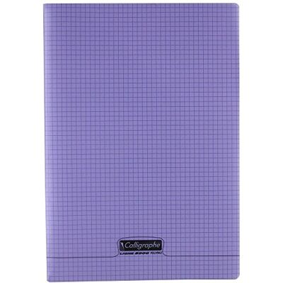 Calligraphe 18337C Un Cahier Agrafé Violet (une Marque de Clairefontaine) A4 21x29,7 cm 96 Pages Petits Carreaux Papier Blanc 90 g Couverture Polypro Transparent - Publicité Calligraphe 18337C Un Cahier Agrafé Violet (une Marque de Clairefontaine) A4 21x29,7 cm 96 Pages Petits Carreaux Papier Blanc 90 g Couverture Polypro Transparent - Publicité