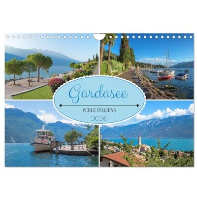 CALVENDO Lac de Garde Perle de l'Italie, Version française (Calendrier mural 2026 DIN A4 portrait), Calendrier mensuel - Publicité CALVENDO Lac de Garde Perle de l'Italie, Version française (Calendrier mural 2026 DIN A4 portrait), Calendrier mensuel - Publicité