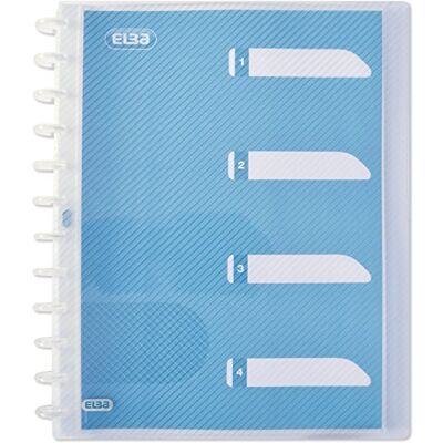 Oxford Protège-Documents Variozip Hawaï A4 60 vues / 30 Pochettes Amovibles Couverture Polypro Incolore - Publicité Oxford Protège-Documents Variozip Hawaï A4 60 vues / 30 Pochettes Amovibles Couverture Polypro Incolore - Publicité
