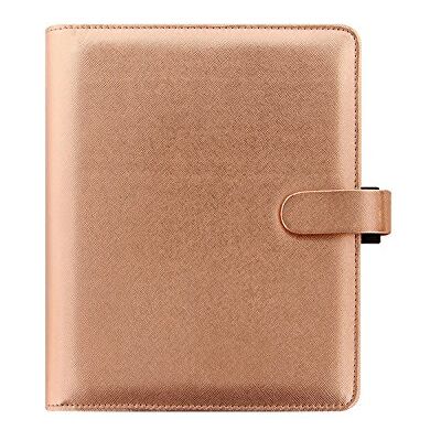 Filofax Saffiano Organiseur personnel A5 – Doré rose (import anglais) - Publicité Filofax Saffiano Organiseur personnel A5 – Doré rose (import anglais) - Publicité