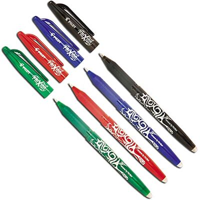 PILOT Pen Frixion Lot de 4 stylos roller effaçables Couleurs assorties - Publicité PILOT Pen Frixion Lot de 4 stylos roller effaçables Couleurs assorties - Publicité