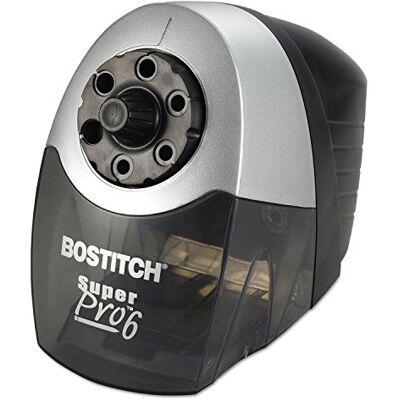 Bostitch SuperPro 6 Xtreme Duty Pencil Sharpener, Gray - Publicité Bostitch SuperPro 6 Xtreme Duty Pencil Sharpener, Gray - Publicité