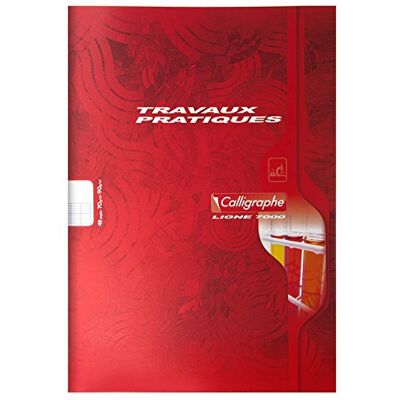 Calligraphe Lot de 3 Cahiers Travaux Pratique piqué 21x29,7 48p séyès+uni 70+90g - Publicité Calligraphe Lot de 3 Cahiers Travaux Pratique piqué 21x29,7 48p séyès+uni 70+90g - Publicité