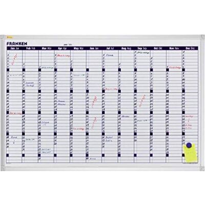 Franken VO-12 Planning annuel pour entreprise X-tra Line 60 x 90 cm (Import Allemagne) - Publicité Franken VO-12 Planning annuel pour entreprise X-tra Line 60 x 90 cm (Import Allemagne) - Publicité