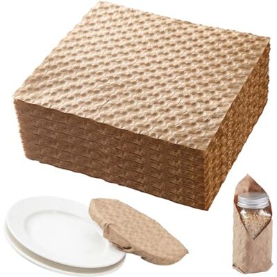 Jettisonify Lot de 120 feuilles de papier à bulles 30,5 x 30,5 cm Alternative au plastique Pour emballage, déménagement, expédition, stockage - Publicité Jettisonify Lot de 120 feuilles de papier à bulles 30,5 x 30,5 cm Alternative au plastique Pour emballage, déménagement, expédition, stockage - Publicité