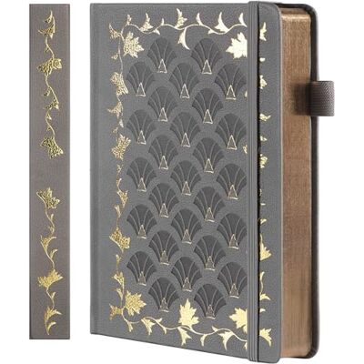 TIEFOSSI Bullet Dot Journal, carnet de notes vintage pour femmes et hommes, 160 g/m², 192 pages, carnet de notes à couverture rigide A5 pour les voyages, le bureau, l'écriture quotidienne - Publicité TIEFOSSI Bullet Dot Journal, carnet de notes vintage pour femmes et hommes, 160 g/m², 192 pages, carnet de notes à couverture rigide A5 pour les voyages, le bureau, l'écriture quotidienne - Publicité