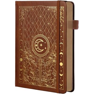 TIEFOSSI Carnet de notes Bullet Dotted Journal, papier épais numéroté 160 g/m², couverture rigide A5 à grille pointillée pour femmes et hommes, écriture de travail, bullet journaling, dessin - Publicité TIEFOSSI Carnet de notes Bullet Dotted Journal, papier épais numéroté 160 g/m², couverture rigide A5 à grille pointillée pour femmes et hommes, écriture de travail, bullet journaling, dessin - Publicité