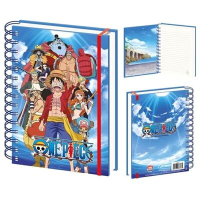 Pyramid Carnet à spirale One Piece Anime (Crew) A5 – Idéal pour les fans de la série One Piece avec le design Crew et la reliure à spirale durable pour une écriture et une prise de notes - Publicité Pyramid Carnet à spirale One Piece Anime (Crew) A5 – Idéal pour les fans de la série One Piece avec le design Crew et la reliure à spirale durable pour une écriture et une prise de notes - Publicité
