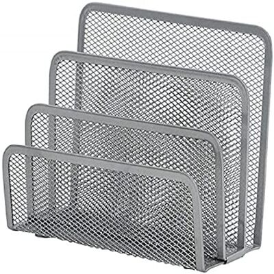 Q-Connect 929613 Trieur 3 compartiments 175 x 140 x 80 mm Argent - Publicité Q-Connect 929613 Trieur 3 compartiments 175 x 140 x 80 mm Argent - Publicité