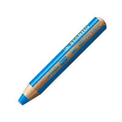 STABILO Woody 3 en 1 Bleu Marine - Crayons de couleur - Publicité STABILO Woody 3 en 1 Bleu Marine - Crayons de couleur - Publicité
