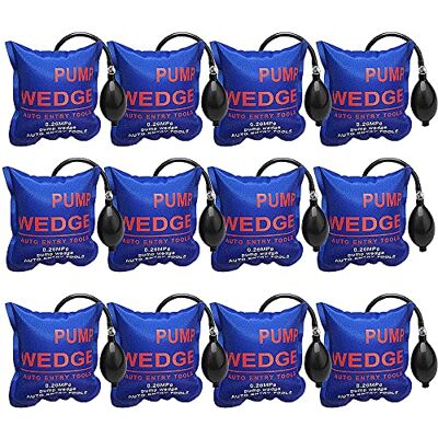 WANYI Coussin d'air de Levage Air Wedge Pump Coussin de Montage Gonflable Alignment Tool Air Coussiné Puissant pour Installation des Portes, Fenêtres Vert (12 Pièces) - Publicité WANYI Coussin d'air de Levage Air Wedge Pump Coussin de Montage Gonflable Alignment Tool Air Coussiné Puissant pour Installation des Portes, Fenêtres Vert (12 Pièces) - Publicité